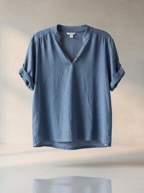 Decathlon Active T-Shirt - Size Large - Blue/Grey